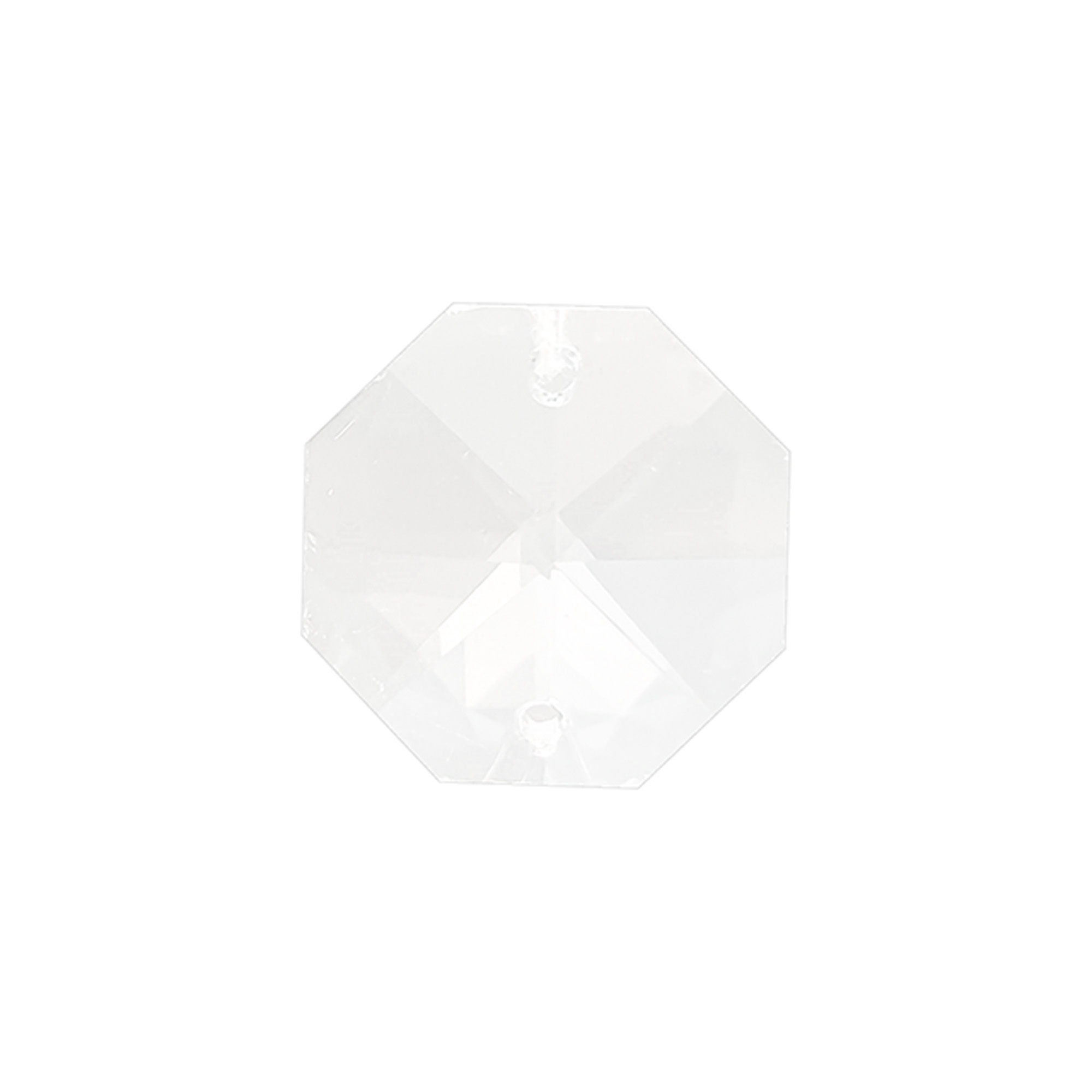 C50022  Crystal Octagon Without Ring 22mm